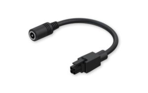 Teltonika PR2PD01B: Stromadapterkabel,10cm 5.5 x 2.1mm Holstecker - 4Pin 3mm Pitch