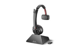 Poly Savi 8210 DECT Mono,MS,D400 USB-A/C,Ba Headset with Base