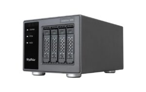 Highpoint SSD6444: externes 4-Bay Gehäuse PCIe16 V3 für U2&U3 NVME SSDs, RAID0,1,10