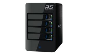 Highpoint RS6414TS: externes 4-Bay Gehäuse 1xSFF-8088,Hot-Swap, RAID0,1,5,6,10,50,JBOD