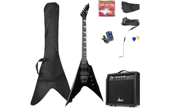 MAX GigKitRB E-Gitarrenset, Rock-Style, schwarz kaufen Schweiz | Mediatech.ch