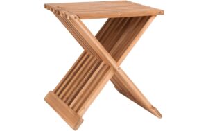 House Nordic Beistelltisch Erto Natur Teakholz