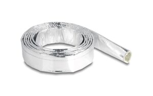 Delock Geflechtskabelschlauch, 2mx16mm Glasfasergeflecht und Aluminium