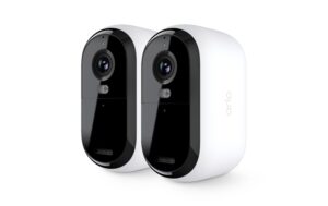 Arlo VMC2250: IP Kamera 2er Pack Arlo Essential2 Outdoor FHD-Kamera weiss