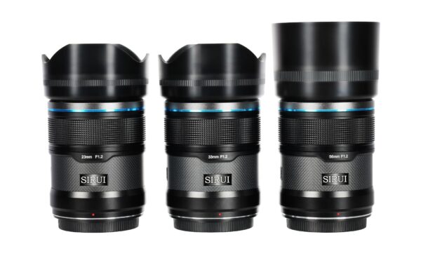 Sirui Objektive Sniper 23, 33& 56mm F1.2 b APS-C AF, E-Mount
