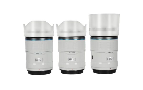 Sirui Objektive Sniper 23, 33& 56mm F1.2 w APS-C AF, E-Mount