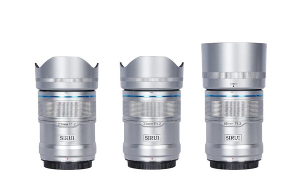 Sirui Objektive Sniper 23, 33& 56mm F1.2 s ABS-C AF X Mount