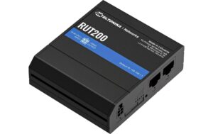 1654467 - Mediatech Teltonika LTE Industrierouter inkl. WLAN RUT200, Cat.4 LTE/3G/2G, 2x LAN, 2.4Ghz kaufen Schweiz | Mediatech.ch