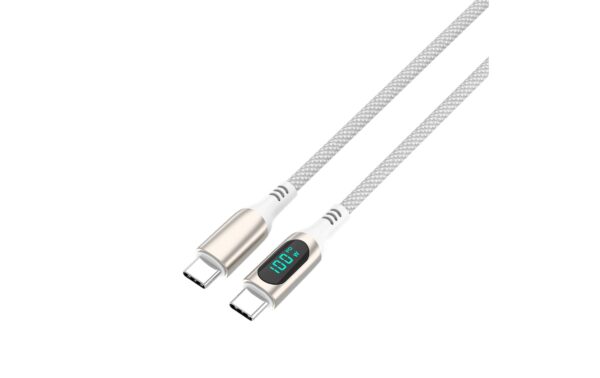 4smarts USB-C DigitCord, 3m 100Watt, Farbe: Weiss