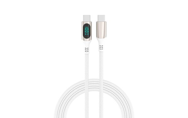 4smarts USB-C DigitCord, 3m 100Watt, Farbe: Weiss
