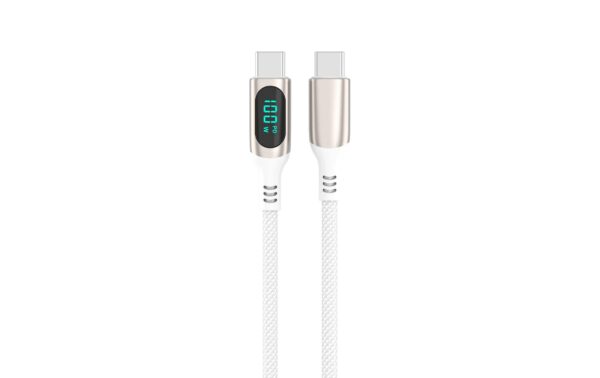 4smarts USB-C DigitCord, 3m 100Watt, Farbe: Weiss