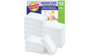 3M Scotch-Brite Magic Pad weiss, 10+2 Stück