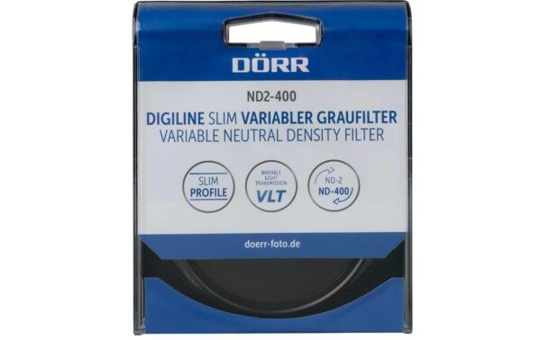 Digiline Slim Variabler Graufilter ND2-400 62 mm
