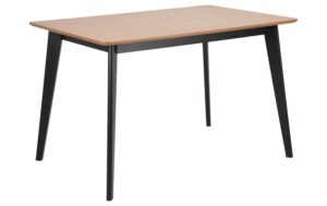 AC Design Esstisch Roxby Furnier, Gummibaumholz,120x80x76 cm