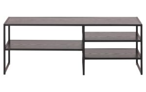 AC Design TV-Möbel Seaford Melamin/Stahl, 120x33x46 cm, Schwarz kaufen Schweiz | Mediatech.ch