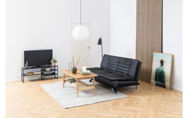 1654970_2 - Mediatech AC Design TV-Möbel Seaford Melamin/Stahl, 120x33x46 cm, Schwarz