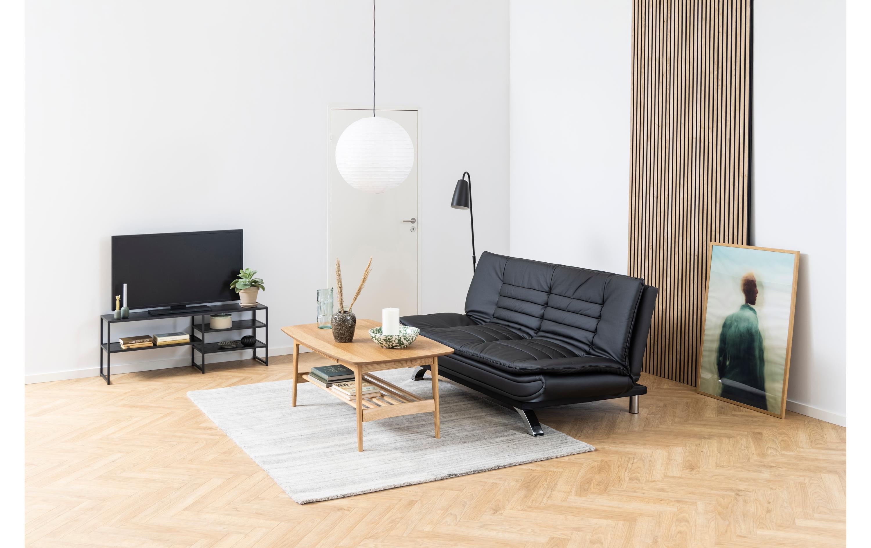 1654970_2 - Mediatech AC Design TV-Möbel Seaford Melamin/Stahl, 120x33x46 cm, Schwarz