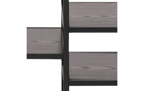 1654970_4 - Mediatech AC Design TV-Möbel Seaford Melamin/Stahl, 120x33x46 cm, Schwarz