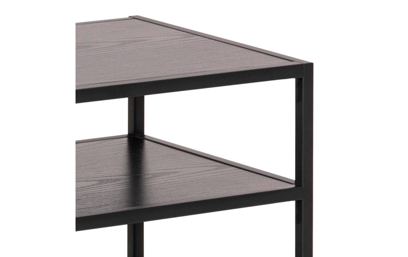 1654970_5 - Mediatech AC Design TV-Möbel Seaford Melamin/Stahl, 120x33x46 cm, Schwarz