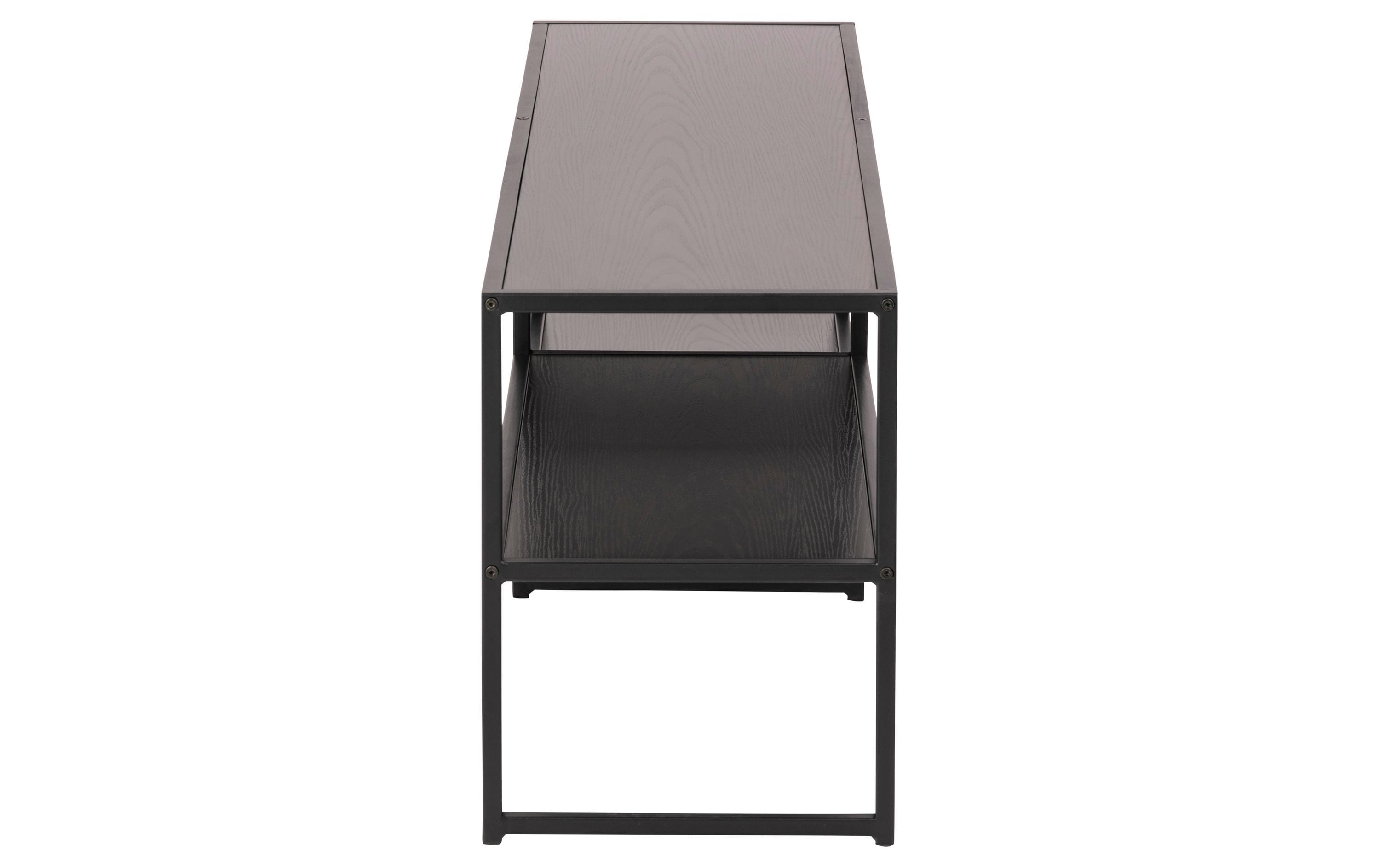 1654970_7 - Mediatech AC Design TV-Möbel Seaford Melamin/Stahl, 120x33x46 cm, Schwarz