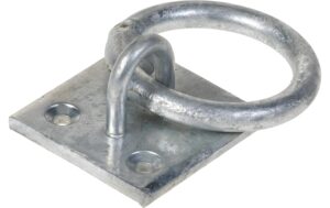 STRUCT Ring auf Platte Stahl fverz.50x50x5mm kaufen Schweiz | Mediatech.ch