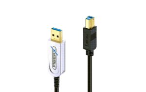 FiberX FX-I645-020 USB 3.1 USB-A/USB-B AOC Glasfaserkabel 20 m kaufen Schweiz | Mediatech.ch