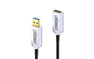 FiberX FX-I650-020 USB 3.2 USB-A AOC Verlängerungskabel 20 m