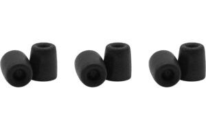 Shure EACYF1-100XS Schaumstoff-Ohrpassstücke, schwarz