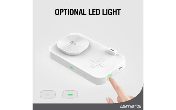 1658882_3 - Mediatech 4smarts Wireless Charger Qi2.0 inkl. Ladegerät