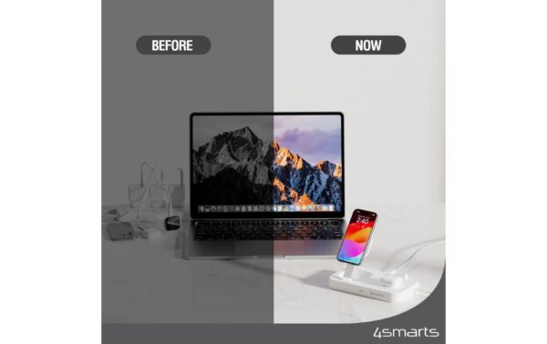 1658882_5 - Mediatech 4smarts Wireless Charger Qi2.0 inkl. Ladegerät