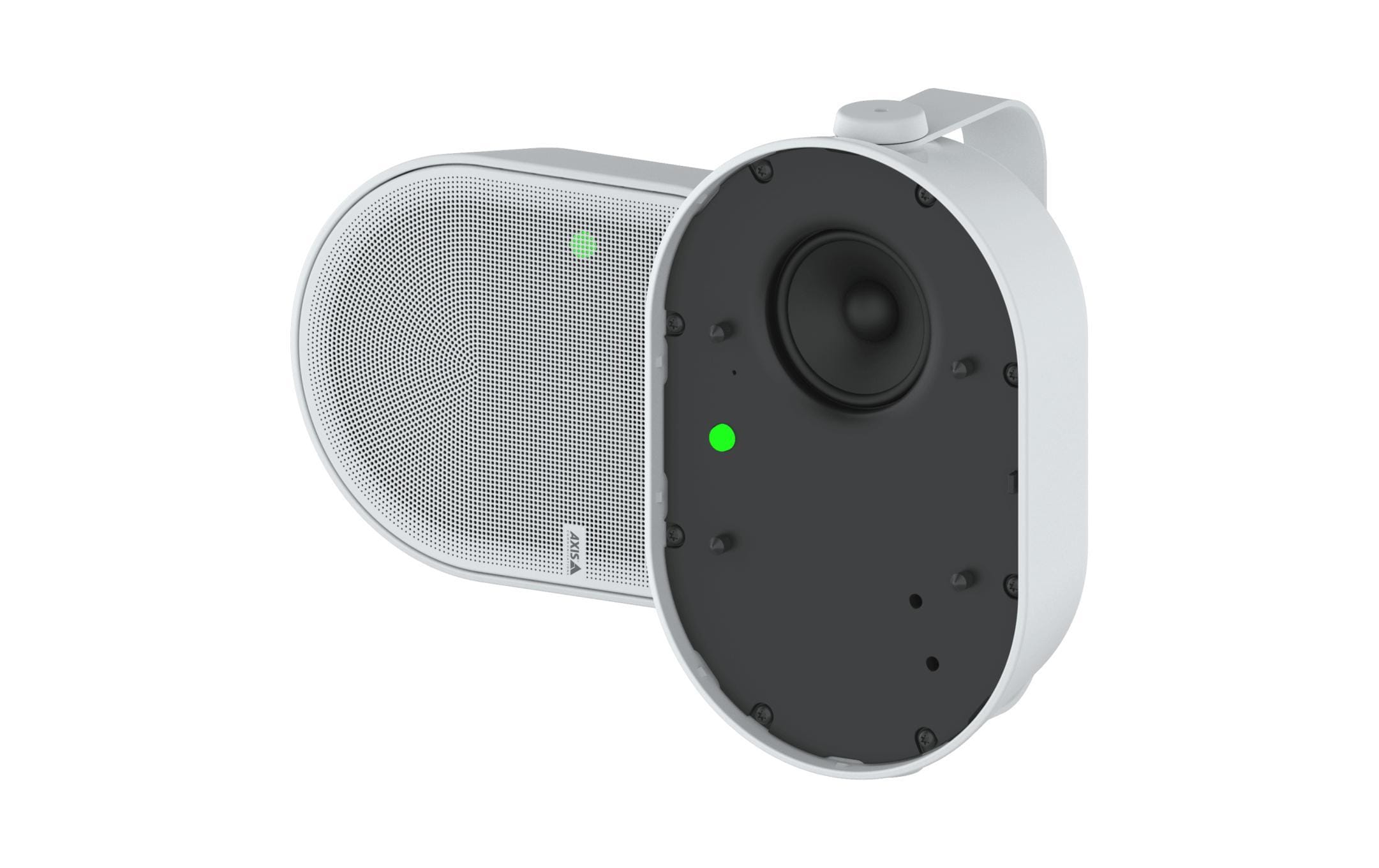 1660817_3 - Mediatech AXIS Netzwerk Lautsprecher C1111-E Weiss Cabinet Speaker, Outdoor