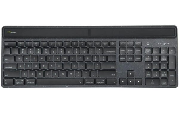 1660859 - Mediatech Targus® EcoSmart® Energy Tastatur UK Harvesting Antimicrobial Bluetooth Keyboard kaufen Schweiz | Mediatech.ch
