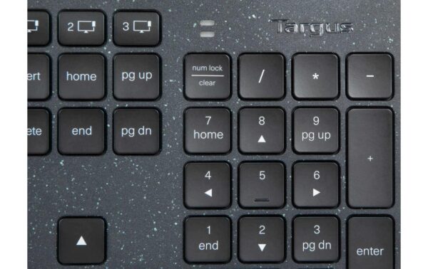 1660859_6 - Mediatech Targus® EcoSmart® Energy Tastatur UK Harvesting Antimicrobial Bluetooth Keyboard