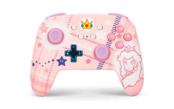 1661525 - Mediatech Power A PowerA Enhanced Wireless Contr - PPP Princess Peach Plaid, Wireless, 30h Akku kaufen | Mediatech.ch