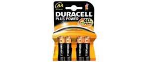 DURACELL Batterie Plus Power AA/LR6 K4 1,5 Volt, 4 Stück