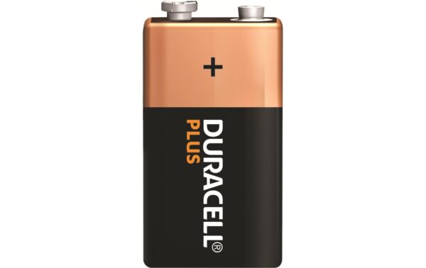 DURACELL 9V Plus Power MN1604 6LR61 K1 9,0 Volt, 1 Stück