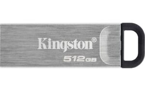 1662540 - Mediatech Kingston DataTraveler Kyson 512GB, USB 3.2 mit kappenlosem Metallgehäuse kaufen Schweiz | Mediatech.ch
