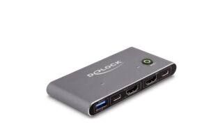 Delock HDMI KVM Switch 8K 60Hz mit USB 5 Gbps