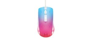 Deltaco Gaming Mouse DM310 RGB white/Trans white-Transparent