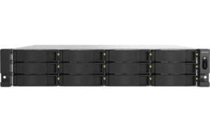 QNAP NAS TS-h1277AXU-RP-R5-16G, 12-bay 2U Rack, Ryzen 5 7600 4.0GHz, 16GB RAM