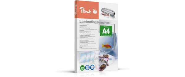 Peach Laminierfolie A4 216x303mm, 60mic, 100 Stück kaufen Schweiz | Mediatech.ch