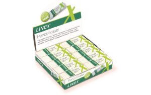 Linex Radiergummi ER30 frei von PVC, 20 Stk., weiss