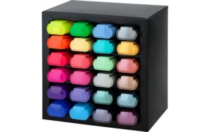Faber-Castell Textmarker 46 24er Deskset 24er Etui, Karton