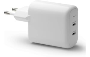 DBR Wall Charger 2x USB-C 25W White