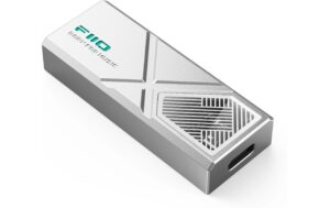 FiiO KA13 SI Desktop-DAC und Kopfhörer-Verstärker, silbe