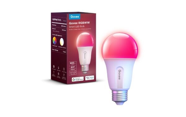 Govee Smart Light Bulb 800lm, E27, RGBWW kaufen Schweiz | Mediatech.ch