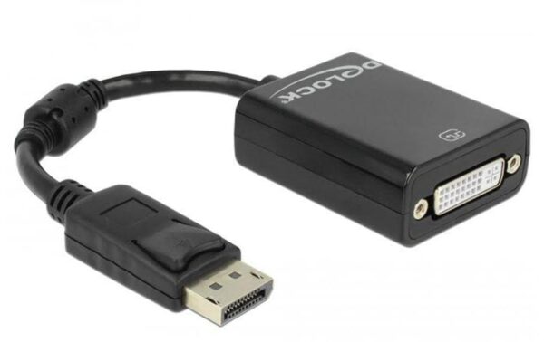 166679 - Mediatech Delock Monitoradapter DP zu DVI24+5-Bu, passiv DP Stecker zu DVI24+5-Bu 12cm, schwarz kaufen | Mediatech.ch