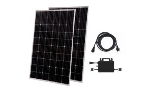 Technaxx Solar Balkonkraftwerk 600W TX-265 HMS-800W, für 2x 325 W Modul Monokristallin