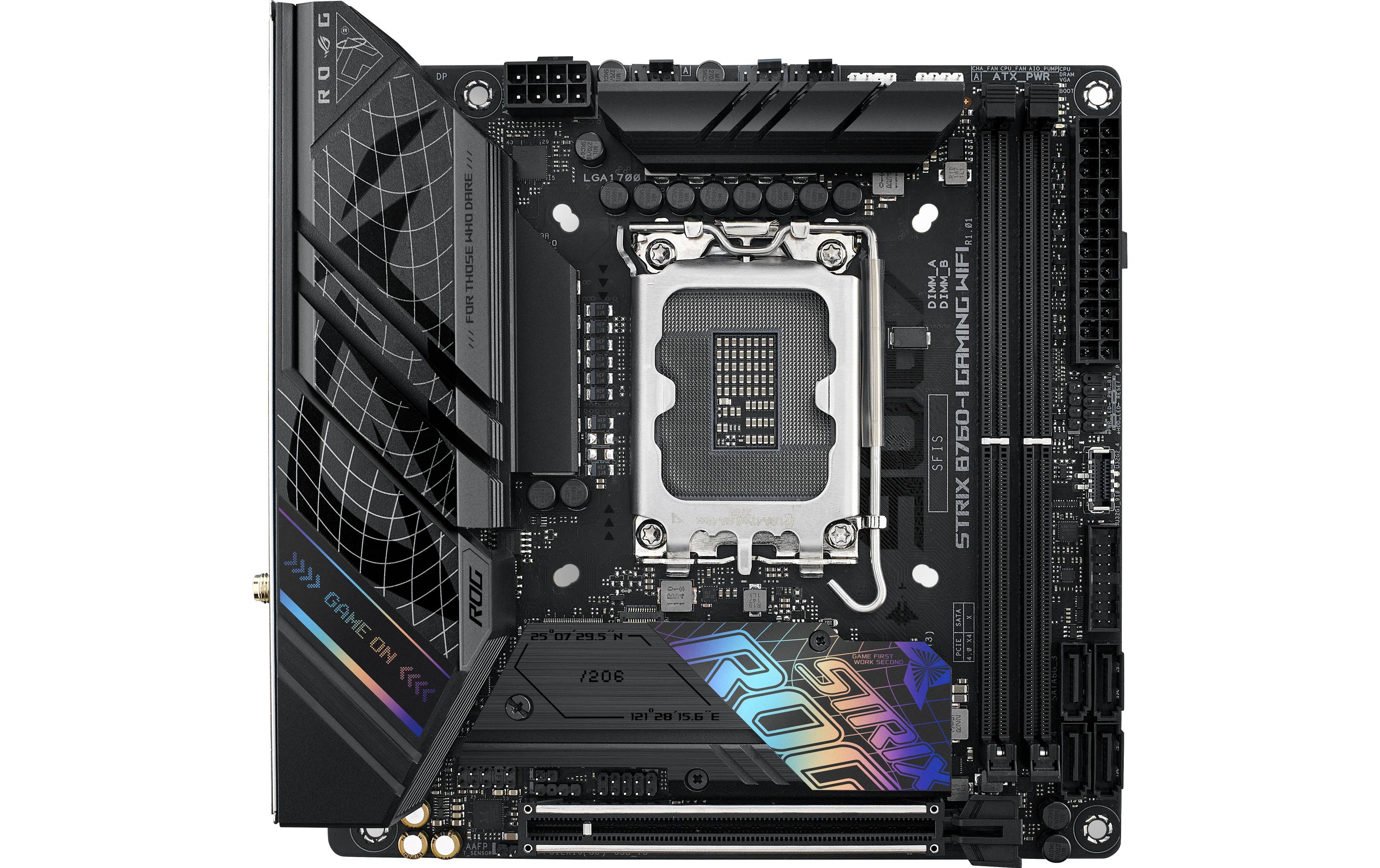 1668004_3 - Mediatech ASUS ROG STRIX B760-I GAMING WIFI, miniITX LGA1700, 2x DDR5, PCI-E 5.0, HDMI, DP