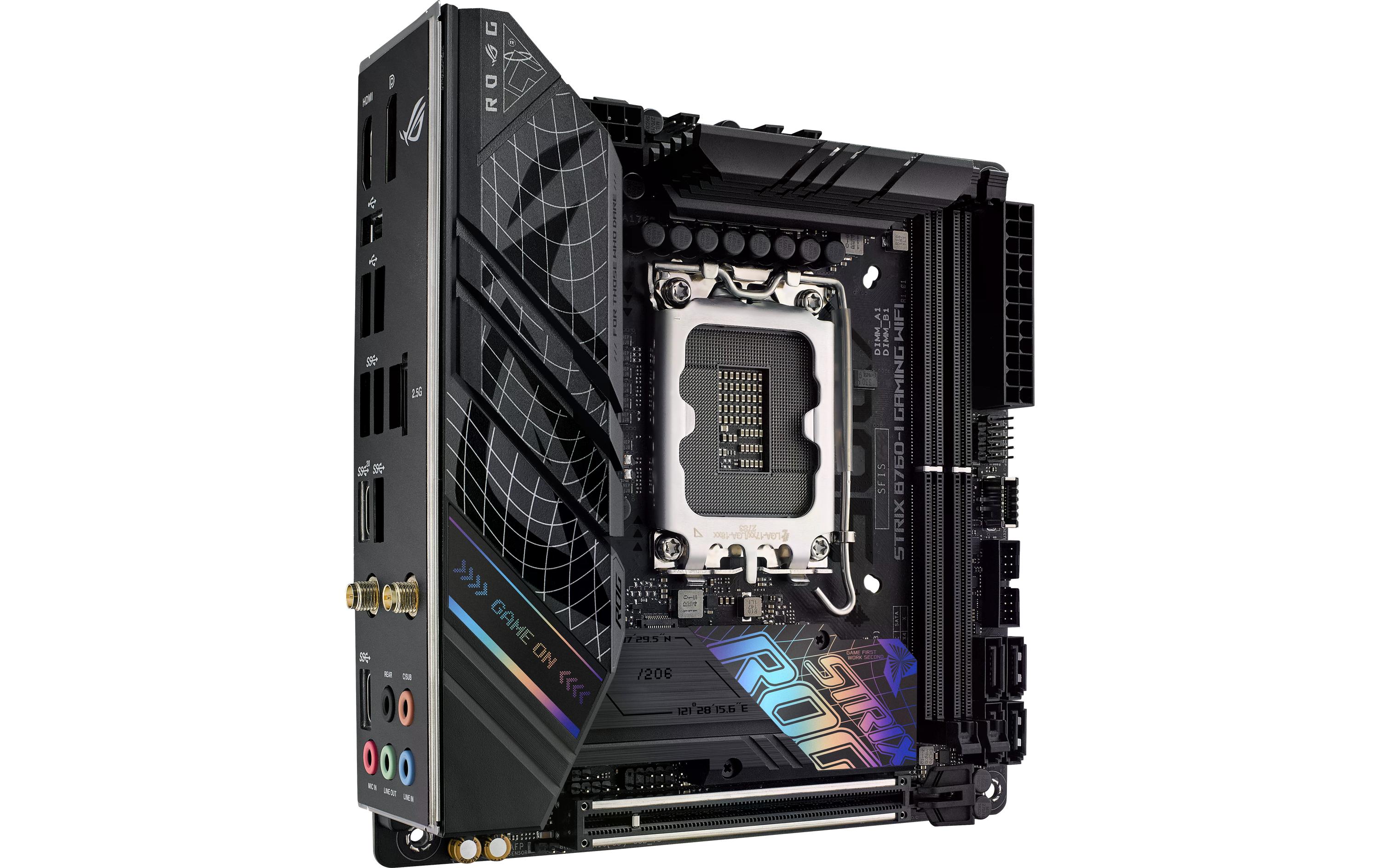 1668004_4 - Mediatech ASUS ROG STRIX B760-I GAMING WIFI, miniITX LGA1700, 2x DDR5, PCI-E 5.0, HDMI, DP